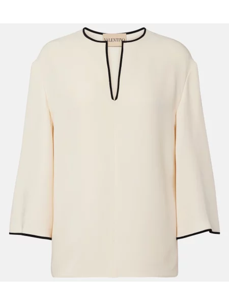 Top Valentino alb