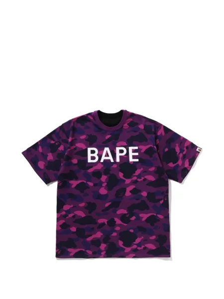 Μπλούζα A Bathing Ape® με σχέδιο παραλλαγής μαύρο