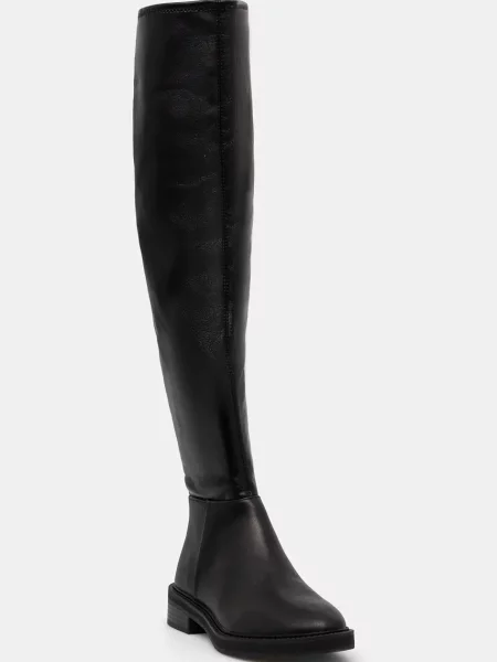 Steve Madden kozaki Leza na płaskim czarny