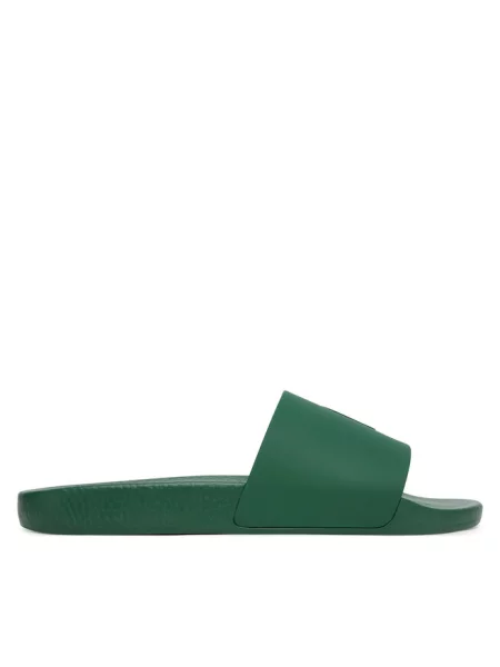 Klapki Polo Ralph Lauren zielone