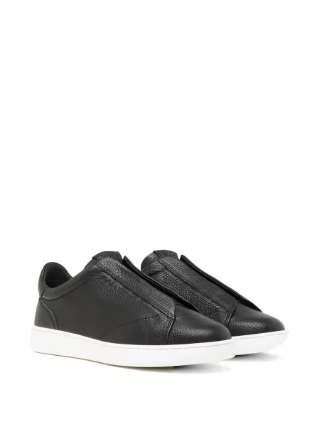 Chiloți Bally din piele slip-on negru