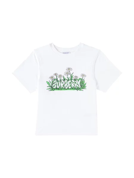 Μπλούζα Burberry λευκό