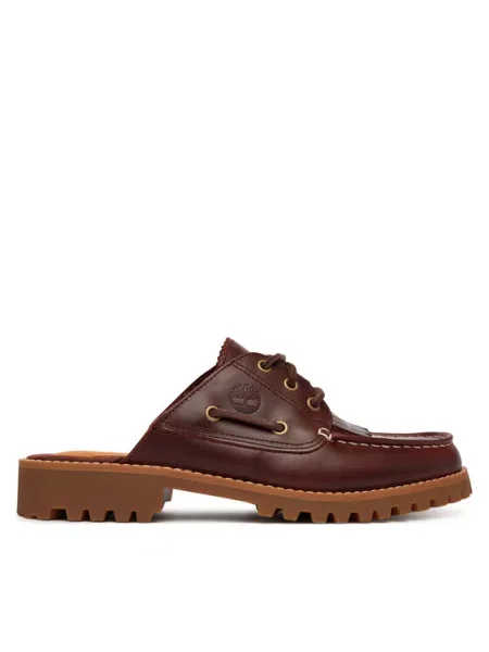 TIMBERLAND Nizki natikači rjasto rdeča