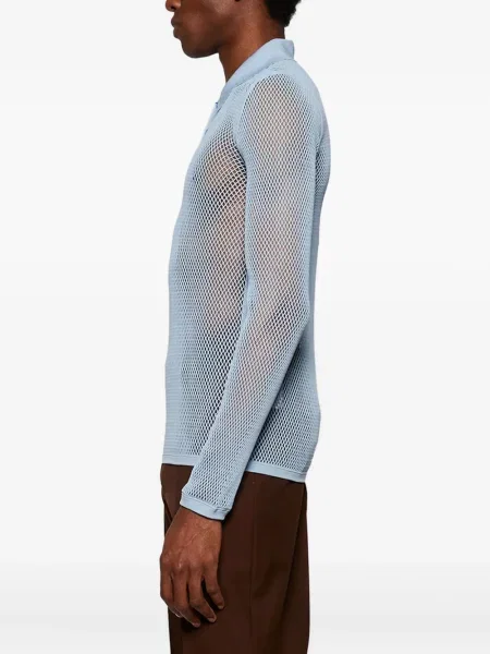 Polo Gucci plasă albastru