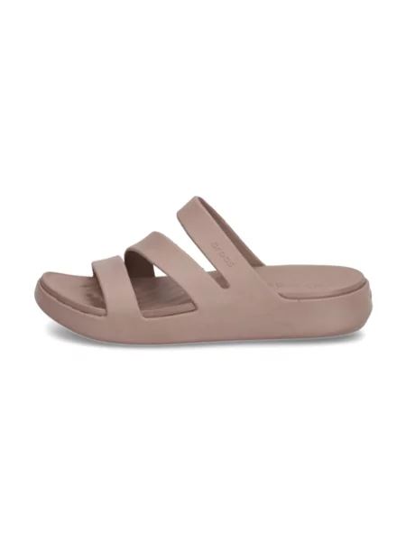 Sandály Crocs na ramínka hnědé