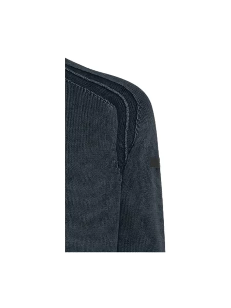Sweter z golfem Rrd do golfa niebieski