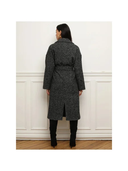 Palton La Modeuse gri