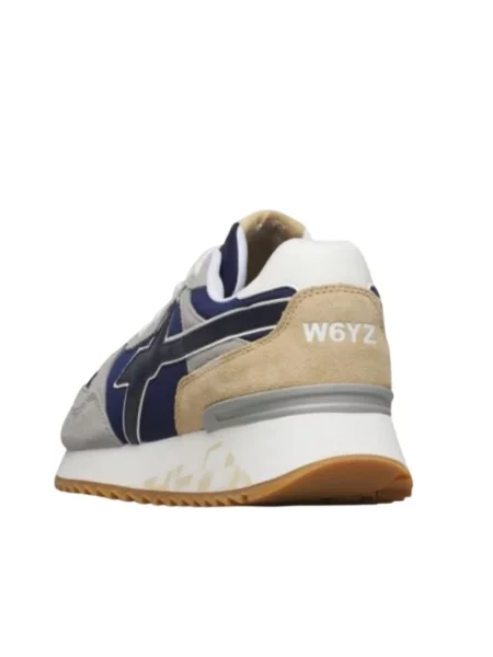 Sneakersy W6yz zamszowe niebieskie