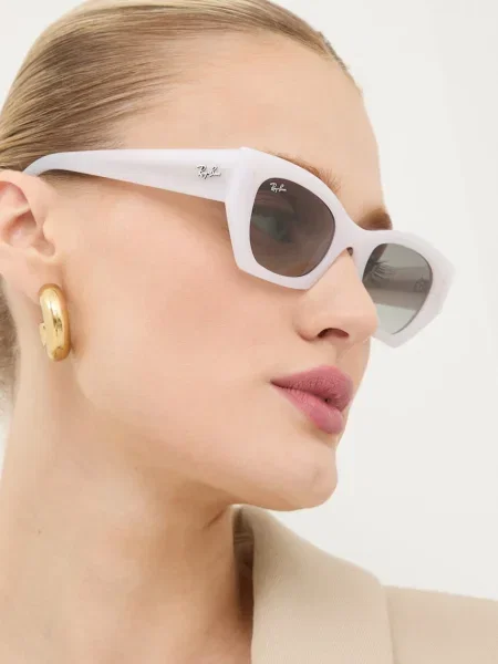 Слънчеви очила Ray-Ban ZENA бяло