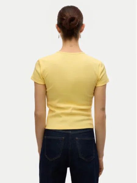 VERO MODA Tričko VMCHLOE svetložltá žltá