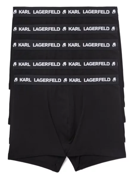 Boxeri Karl Lagerfeld cu imagine negru