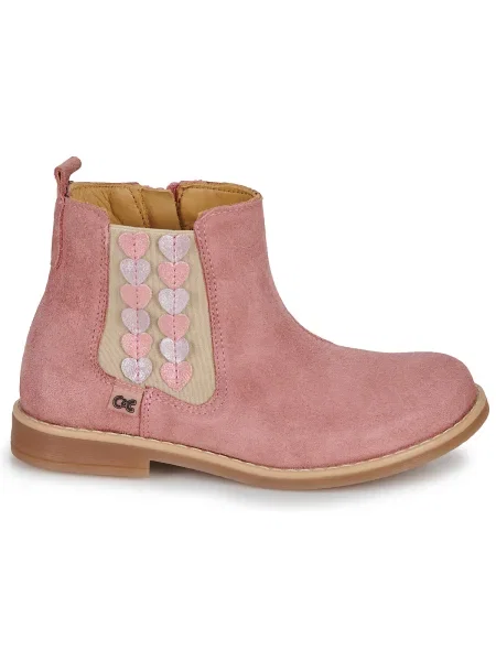 Pantofi copii Citrouille Et Compagnie roz