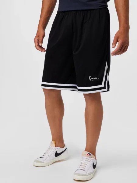 Karl Kani Pantaloni negru alb