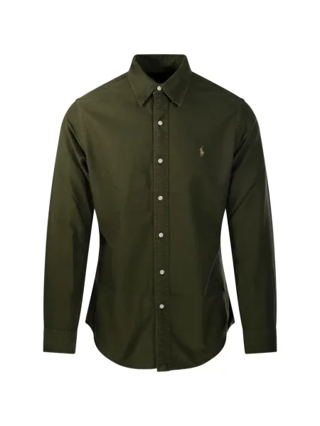 Cămașă Ralph Lauren Collection cu broderie verde