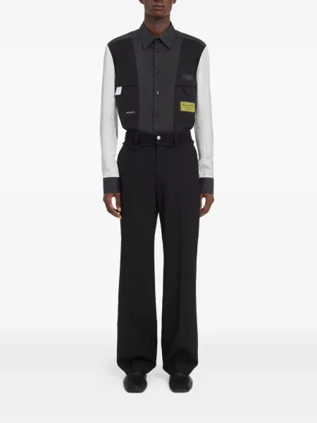 Pantaloni Mm6 Maison Margiela negru