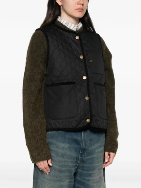 Vestă Barbour negru