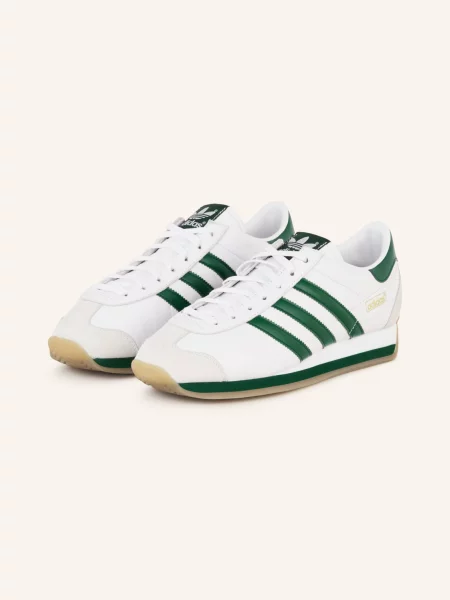 Adidas Originals Sneakersy Country Japan bílá/ zelená/ krémová bílé