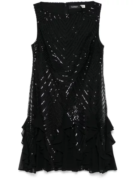 Rochie mini Lauren Ralph Lauren de costum negru