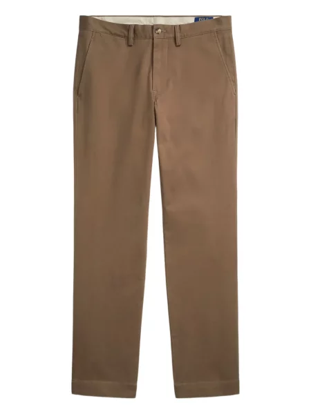 Kožené tričko Polo Ralph Lauren bez podpatku zelené