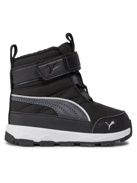 Детские дутики Puma черные