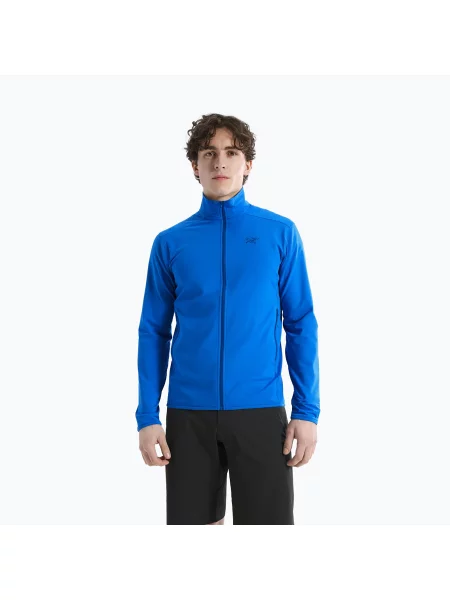 Мъжки суитшърт за трекинг Arc'teryx Kyanite Lightweight fluidity синьо