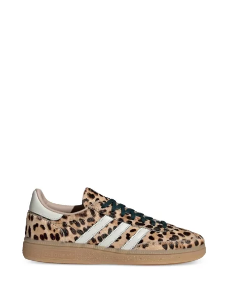 Futó leopárdmintás nadrág Adidas piros
