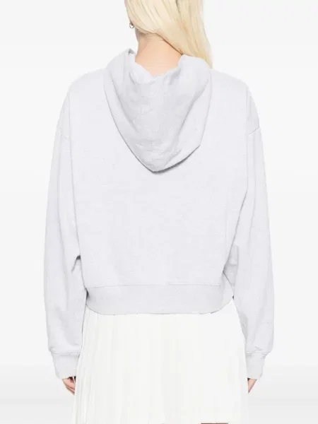 Hoodie Sporty & Rich με σχέδιο γκρι