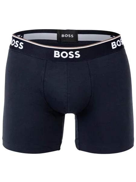 BOSS Boxeralsók Power tengerészkék / tengerészkék / királykék fehér
