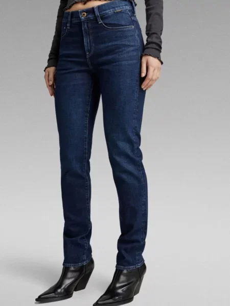 Прямі джинси G-star Raw сині