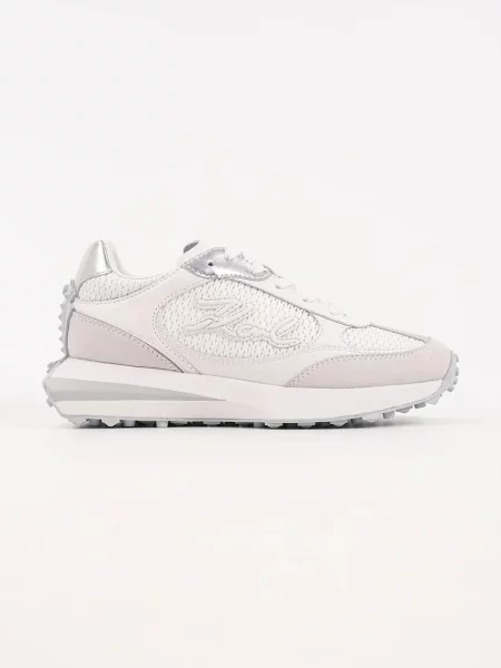 Sneakers KARL LAGERFELD Kore Roz alb