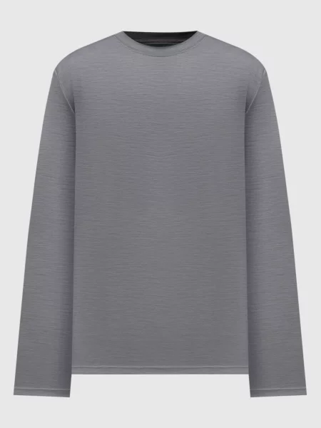Шерстяной лонгслив Sease серый