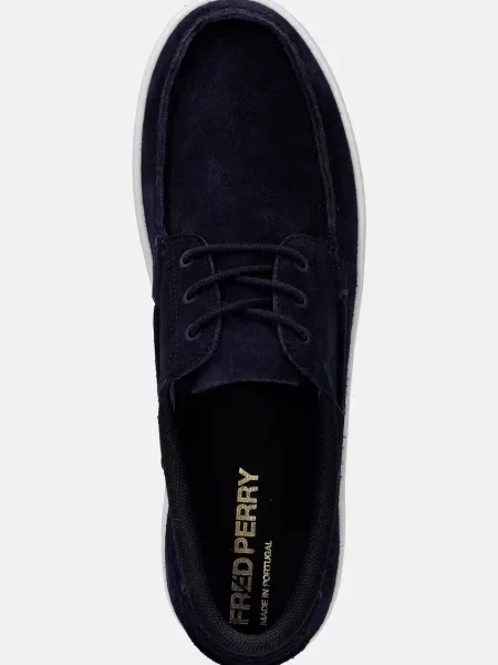 Замшевые мокасины Fred Perry