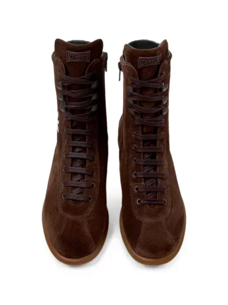 Botine Camper cu model floral maro