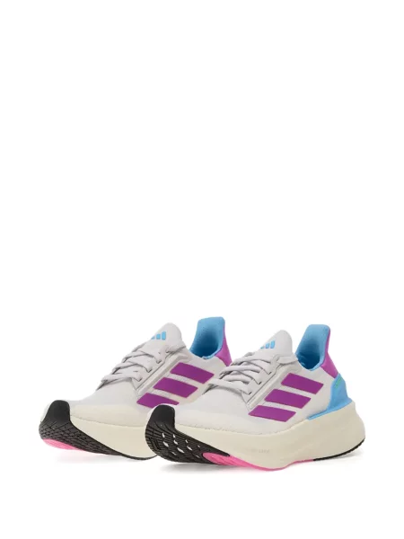 Sneakerși Adidas Adizero cu șireturi din dantelă gri