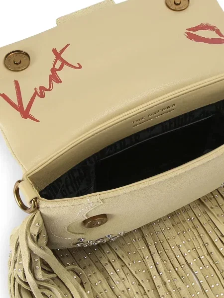 Замшевая сумка через плечо Kurt Geiger London