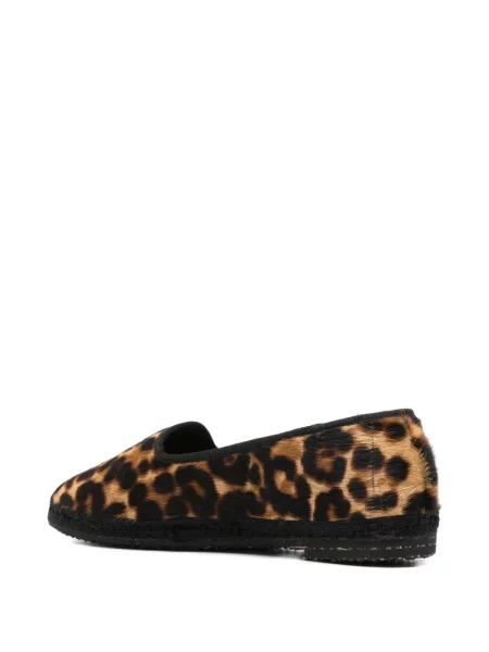 Pantofi loafer Manebi cu imagine cu model leopard
