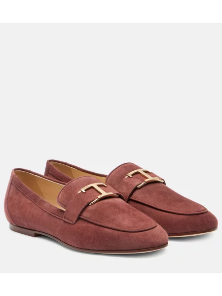 Loaferke Tod's iz semiša rdeča