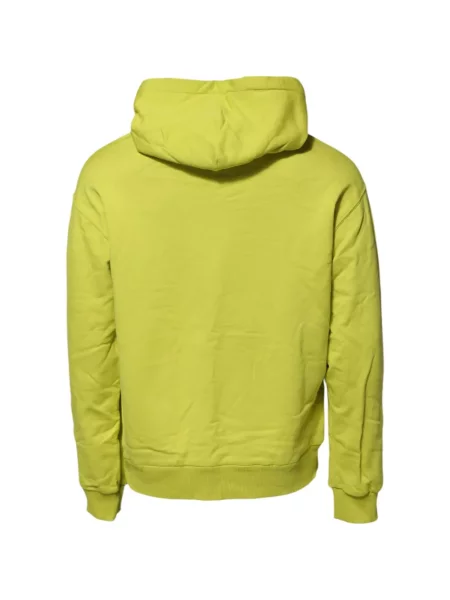 Hanorac cu glugă Dolce & Gabbana cu autograf verde
