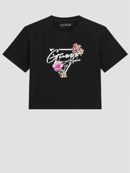Дитяча Футболка GUESS Kids чорний