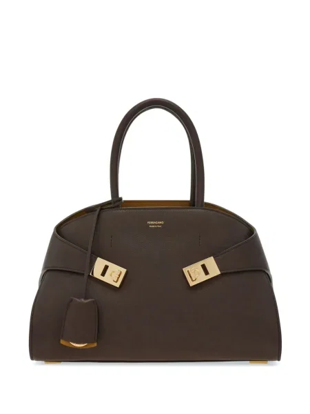 Geantă Ferragamo maro