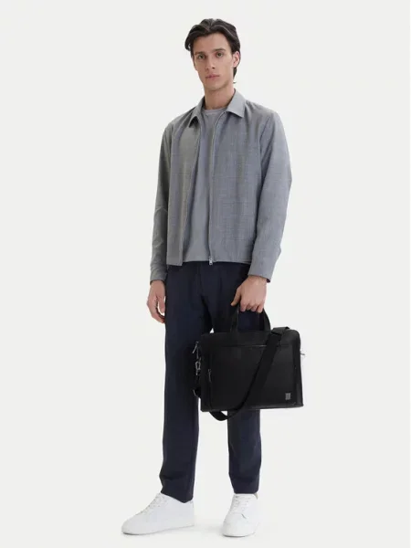 Calvin Klein Чанта за лаптоп Emblem Hw Commuter черен