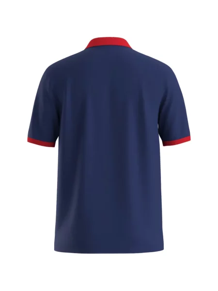 Tricou polo Boss albastru