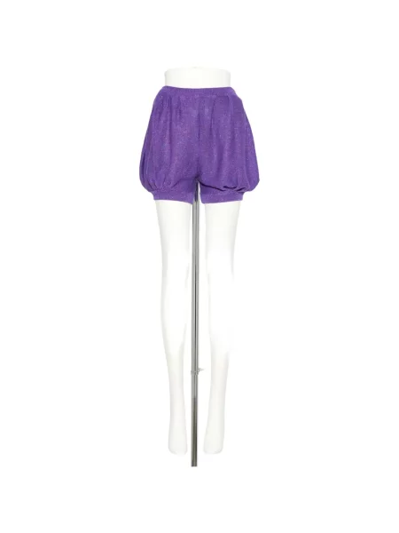 Pantaloni scurți Sophia Webster tricotate violet