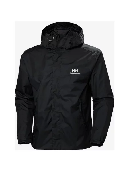 Kurtka przeciwdeszczowa Helly Hansen Yu Ervik w kolorze czarnym S czarna