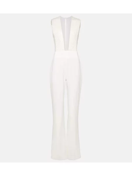 Salopetă Galvan alb