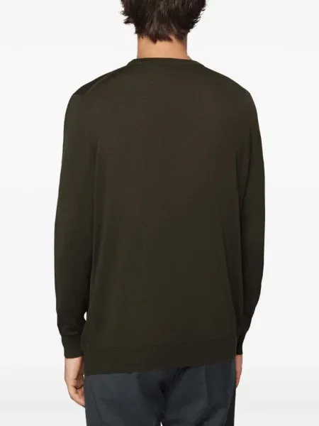Pulover Kiton cu decolteu rotund albastru