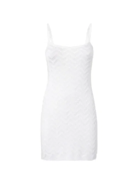 Rochie mini Missoni de costum alb