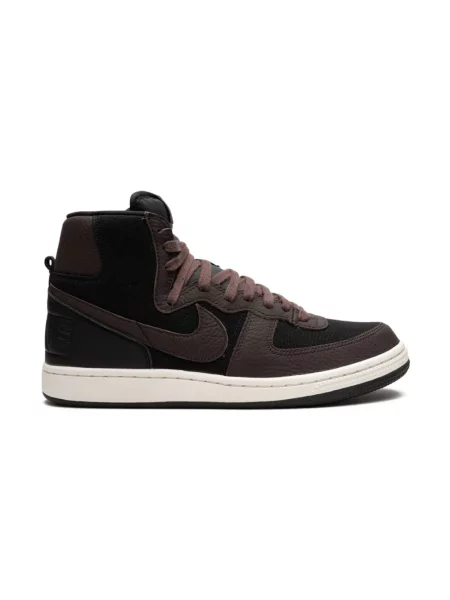 Sneakersy Nike skórzane brązowe