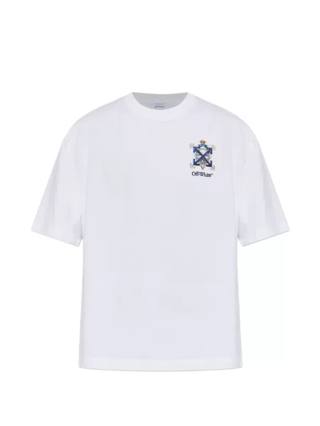 Tricou Off-white cu imagine alb