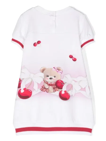 Dětské šaty Monnalisa bílé